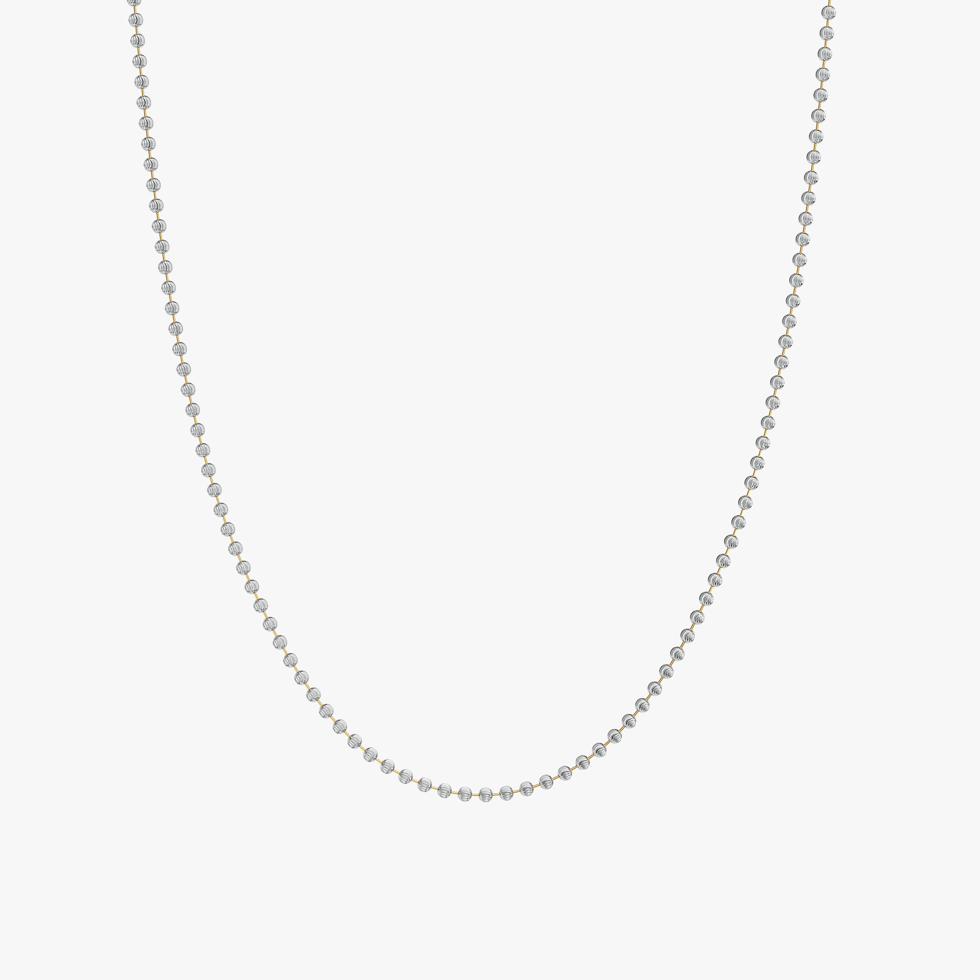 Diamond-cut Gold Chain Necklace - Multiple Sizes