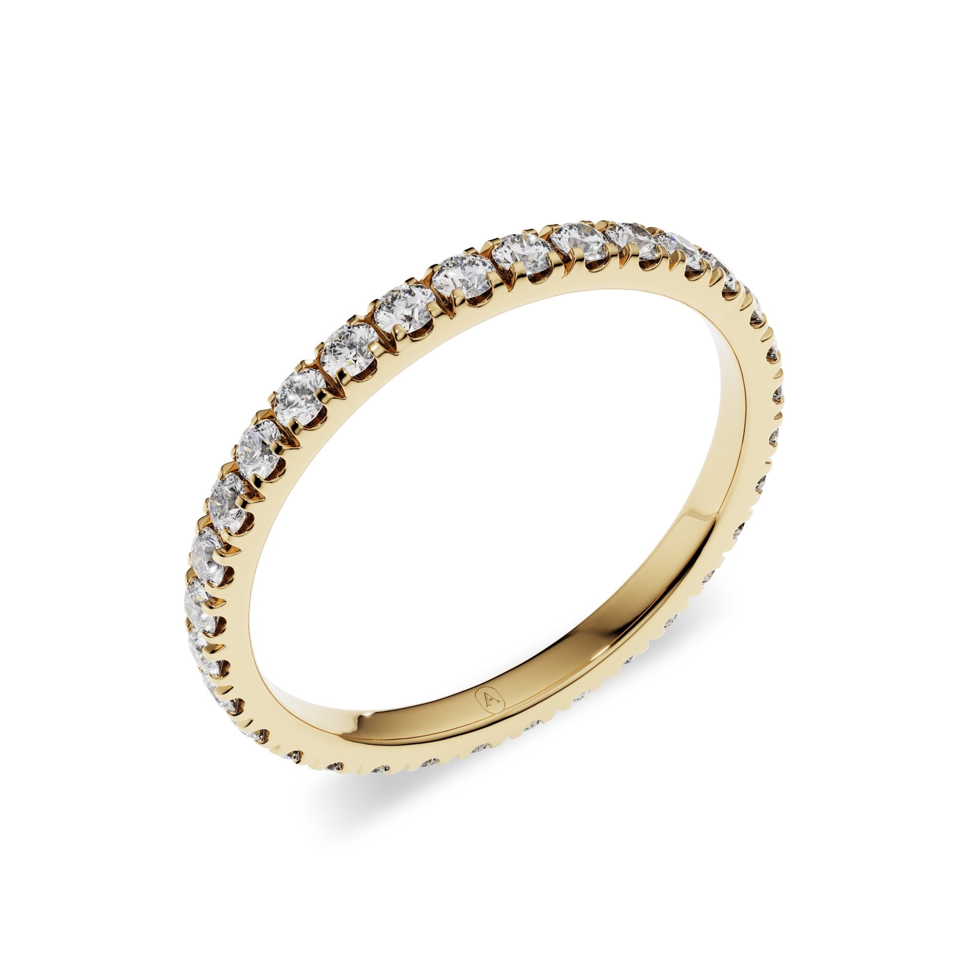 Micro Pavé Diamond Eternity Band