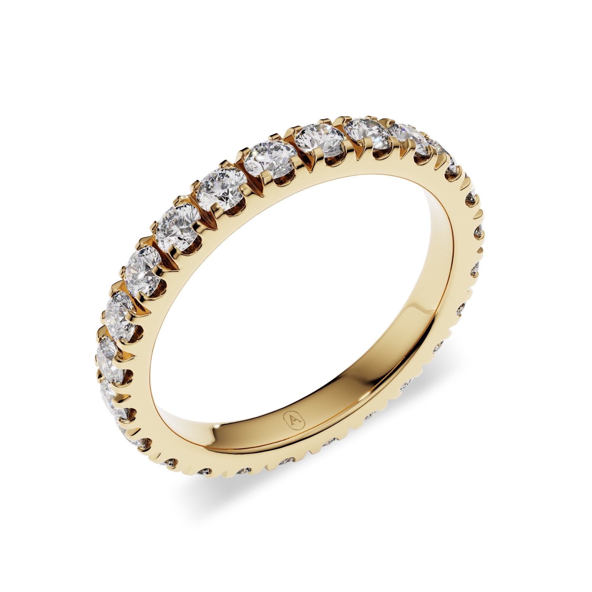 Micro Pavé Diamond Eternity Band