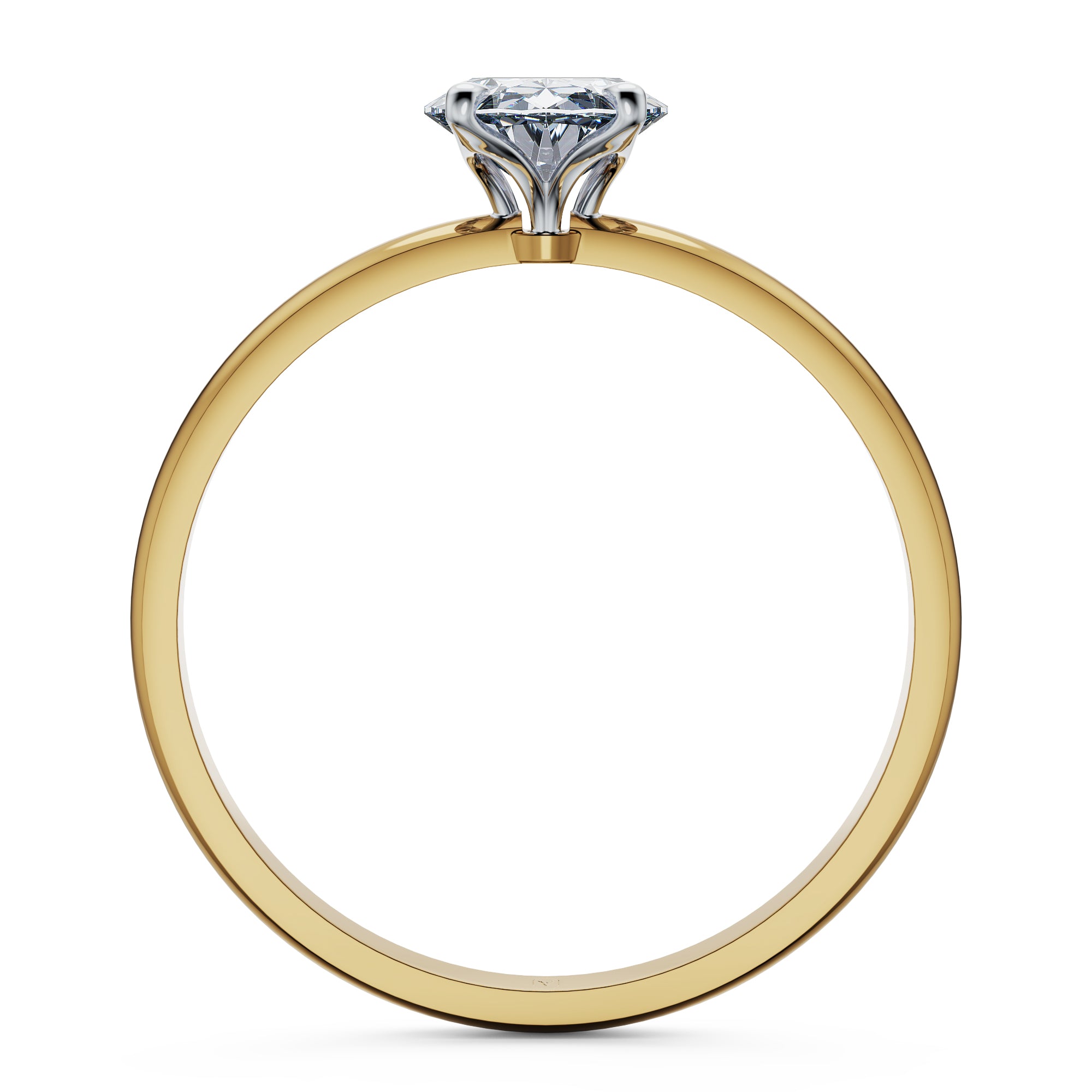 Bloom Oval Solitaire Engagement Ring
