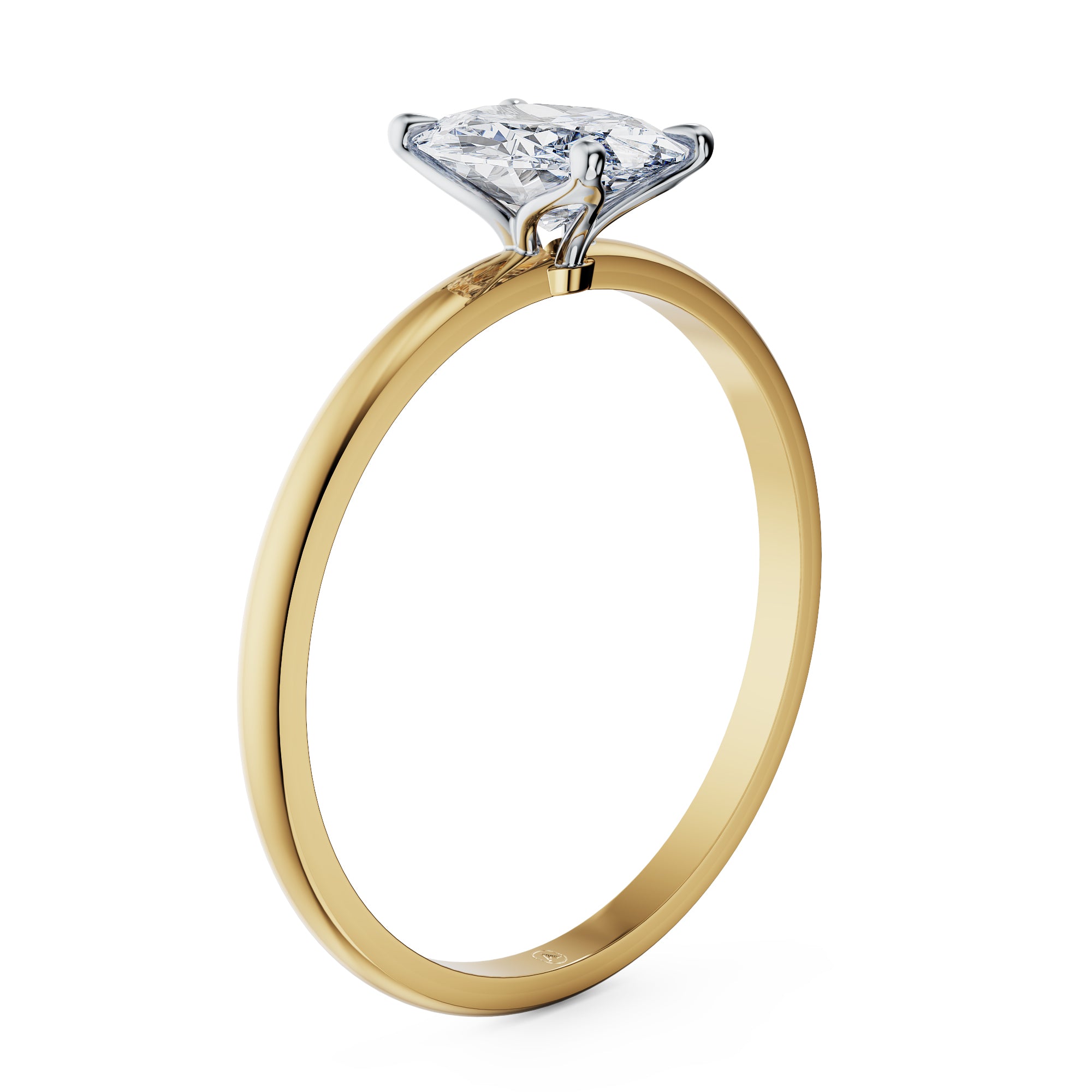 Bloom Oval Solitaire Engagement Ring