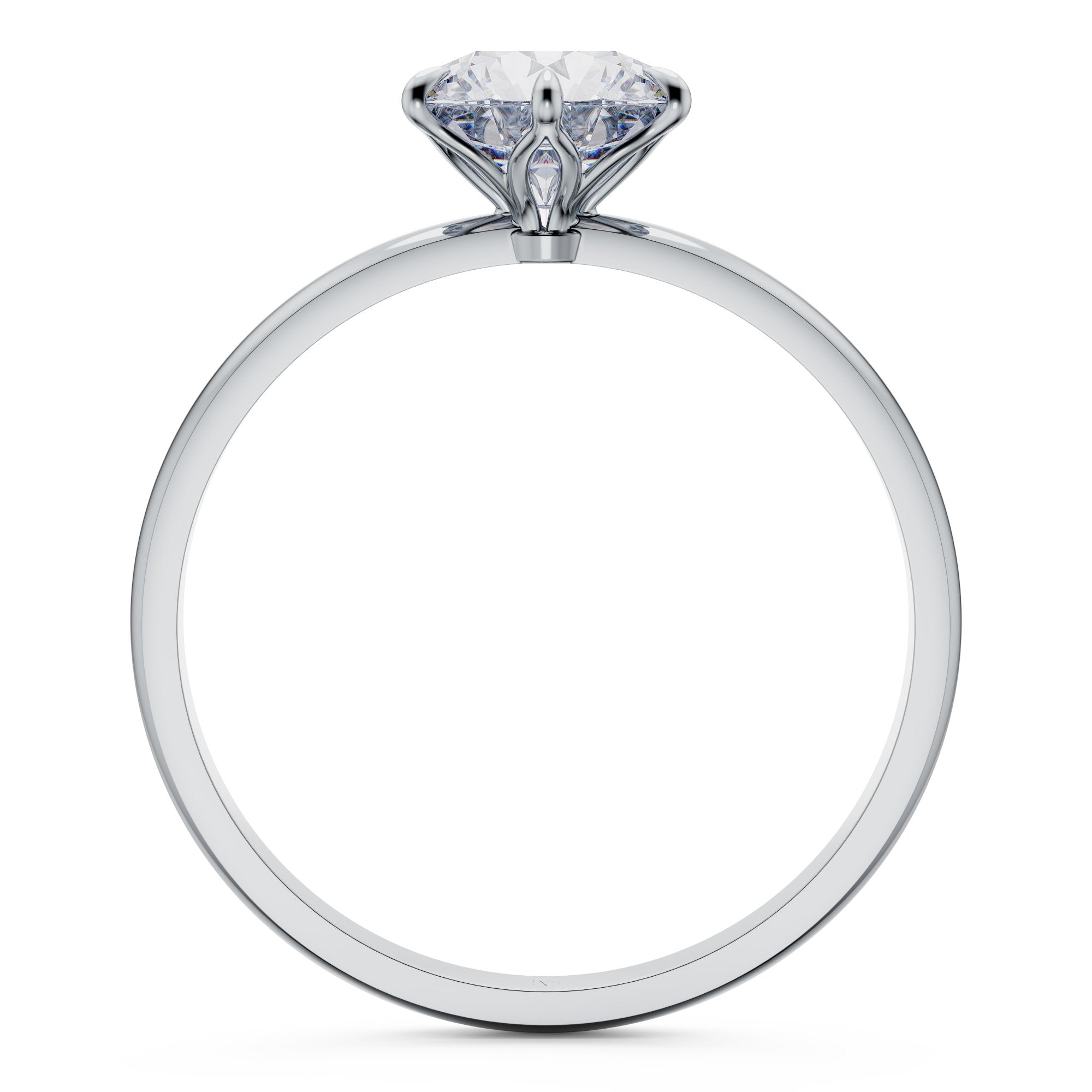 Dione Round Brilliant Solitaire Engagement Ring