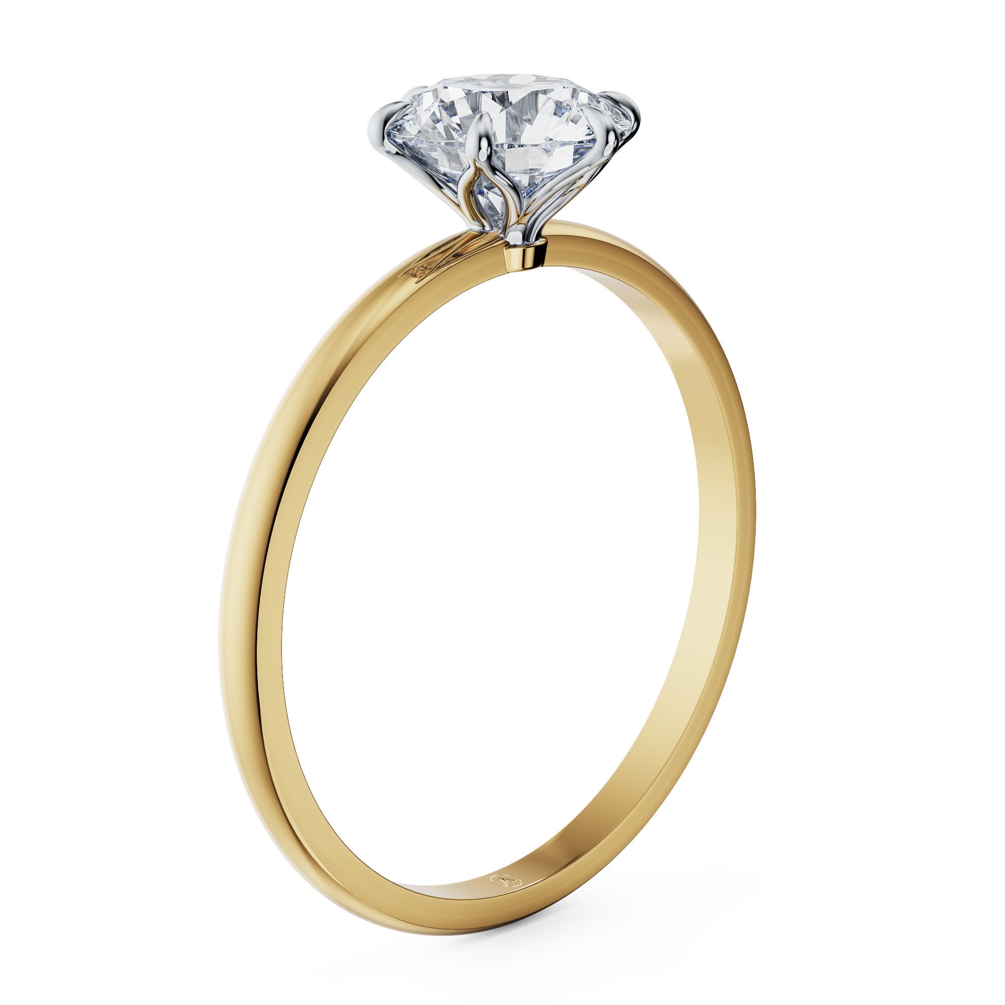 Dione Round Brilliant Solitaire Engagement Ring