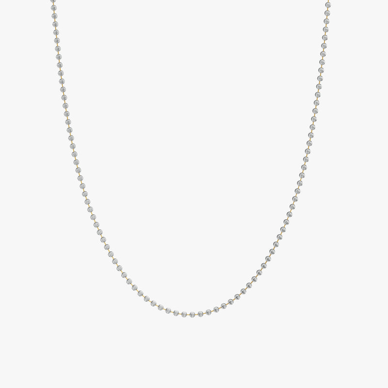 Diamond-cut Gold Chain Necklace - Multiple Sizes