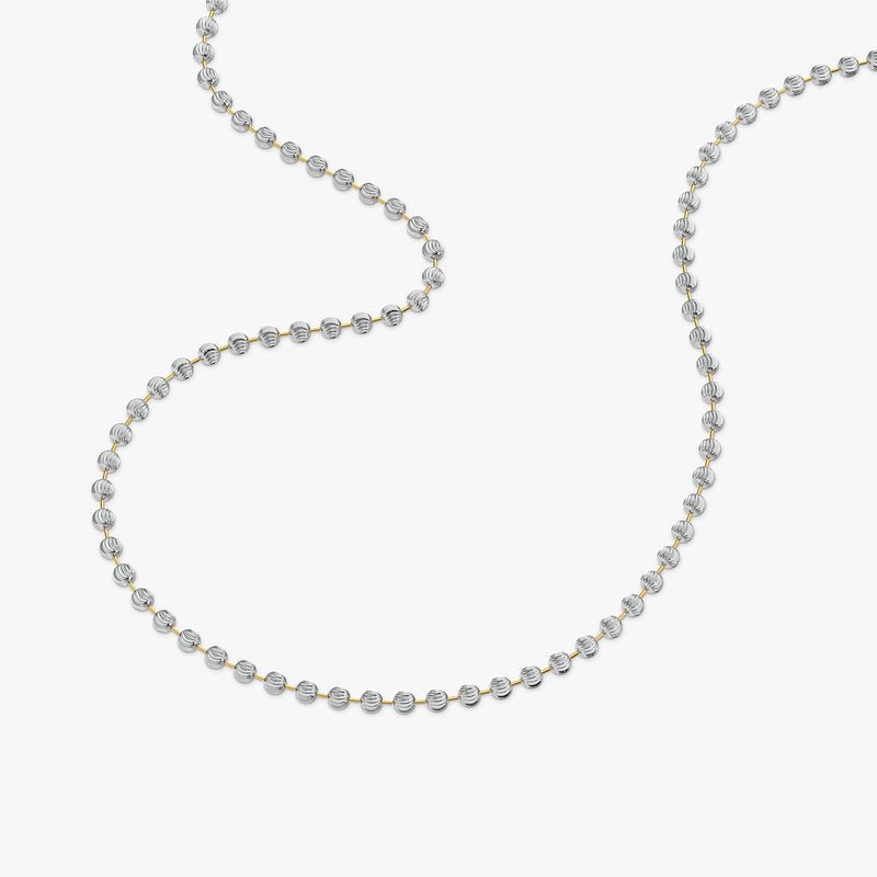 Diamond-cut Gold Chain Necklace - Multiple Sizes