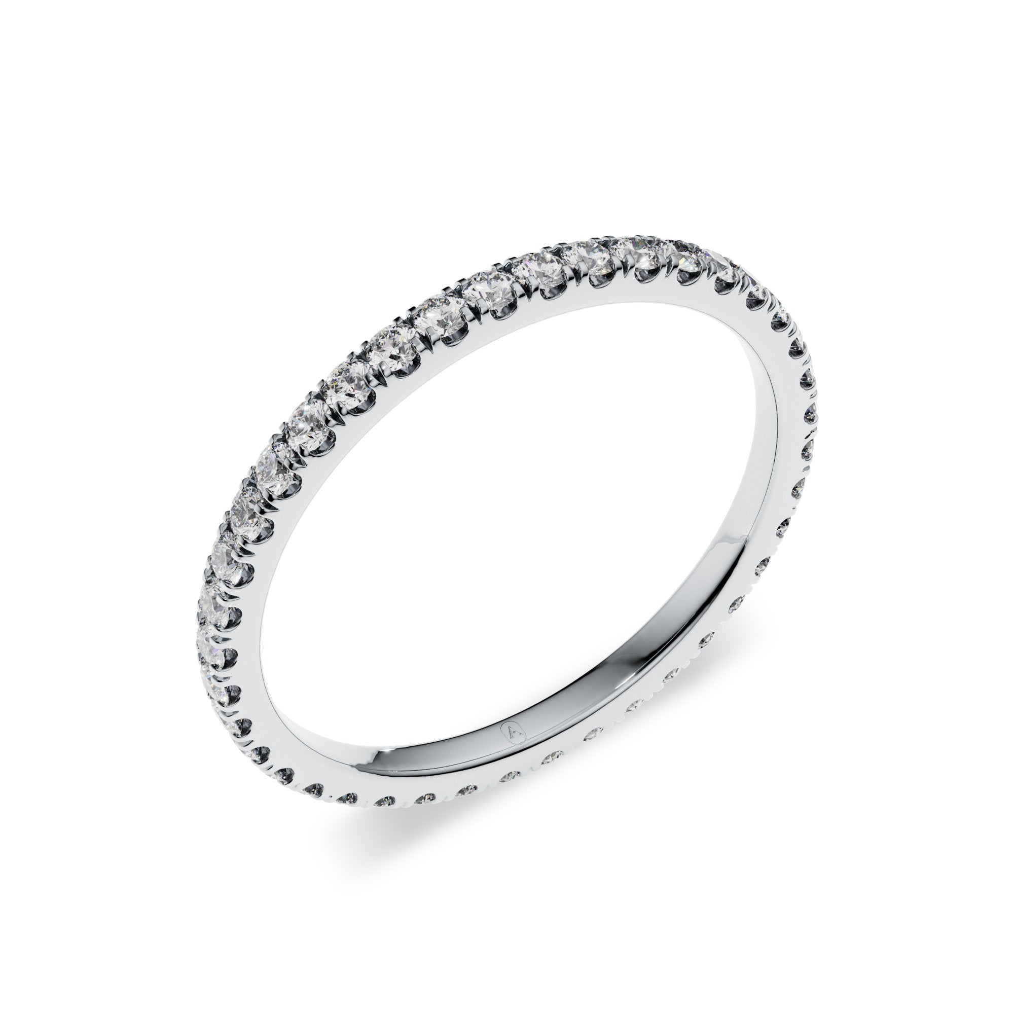 Micro Pavé Diamond Eternity Band