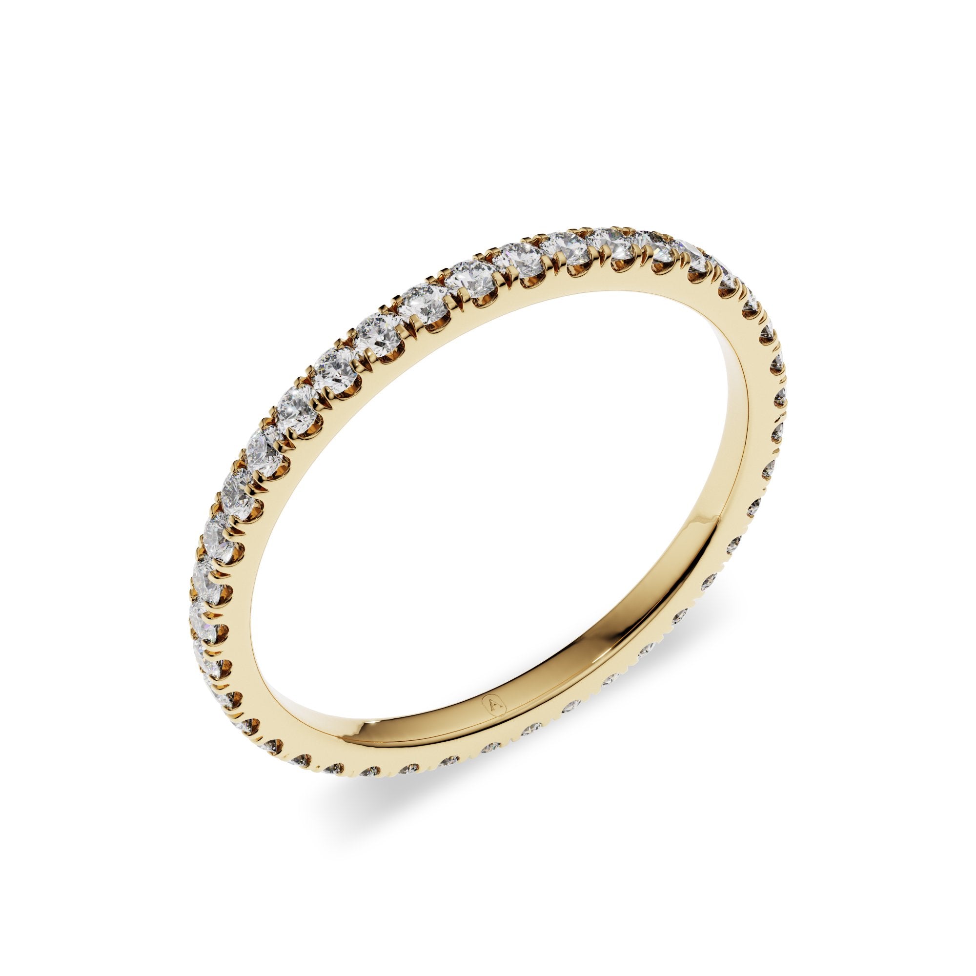 Micro Pavé Diamond Eternity Band
