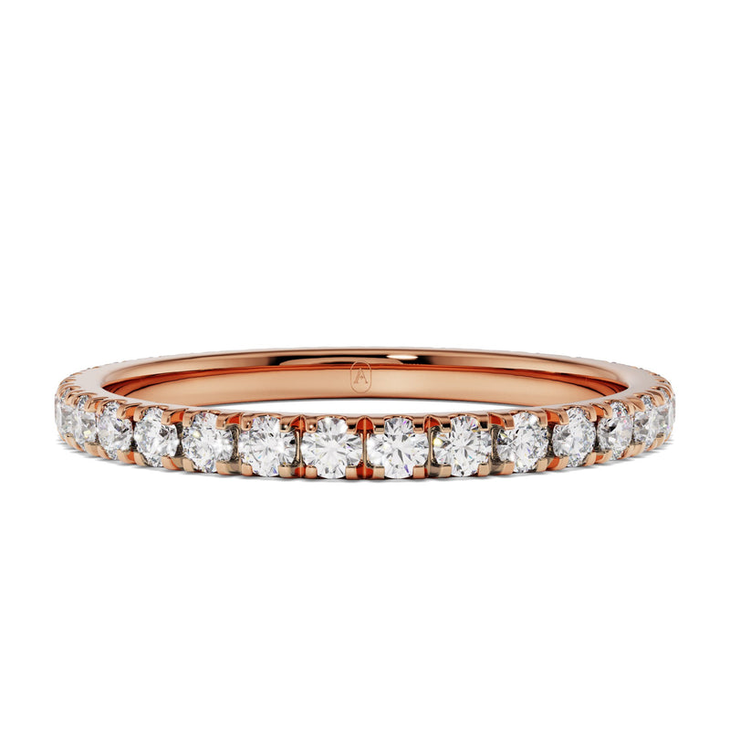 Micro Pavé Diamond Eternity Band