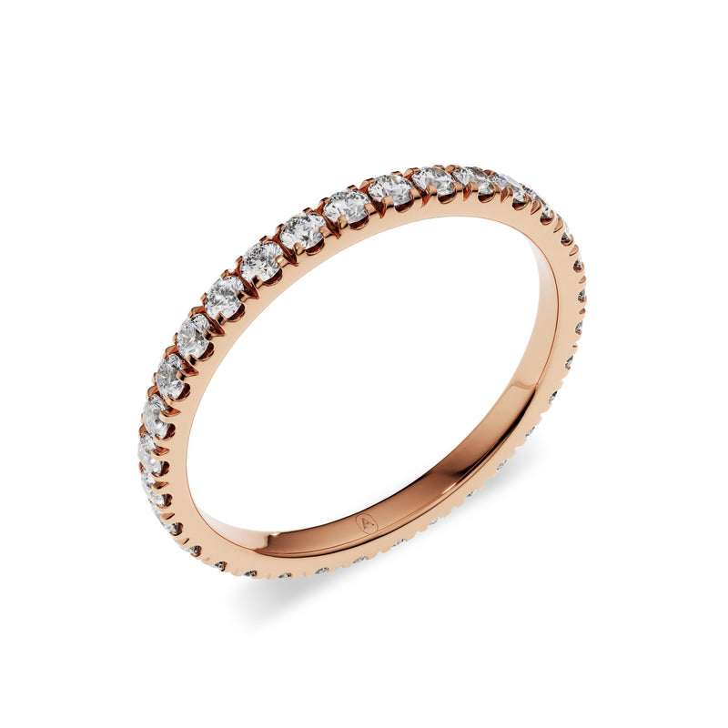 Micro Pavé Diamond Eternity Band