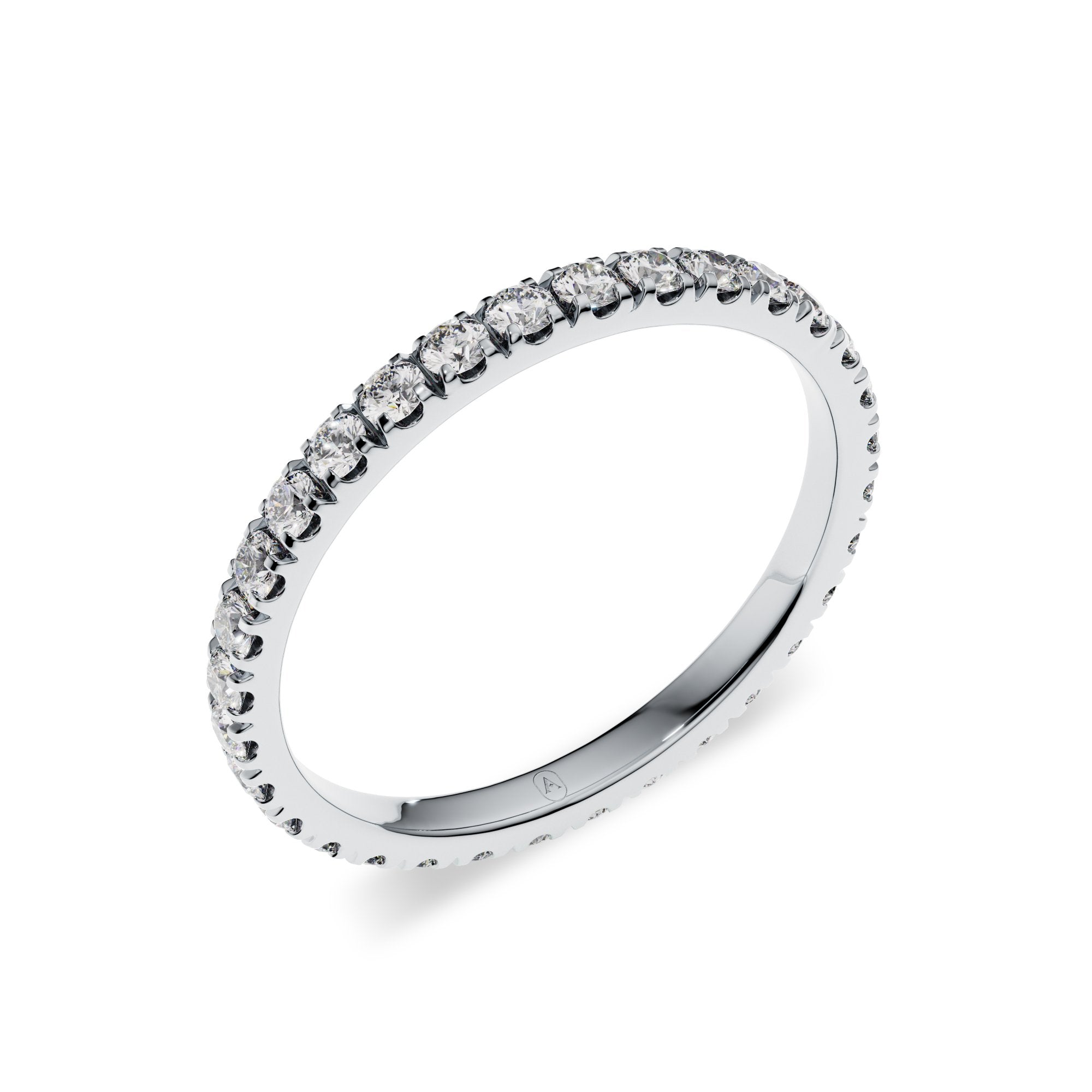 Micro Pavé Diamond Eternity Band