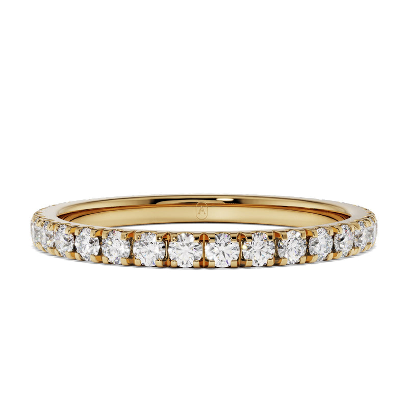 Micro Pavé Diamond Eternity Band