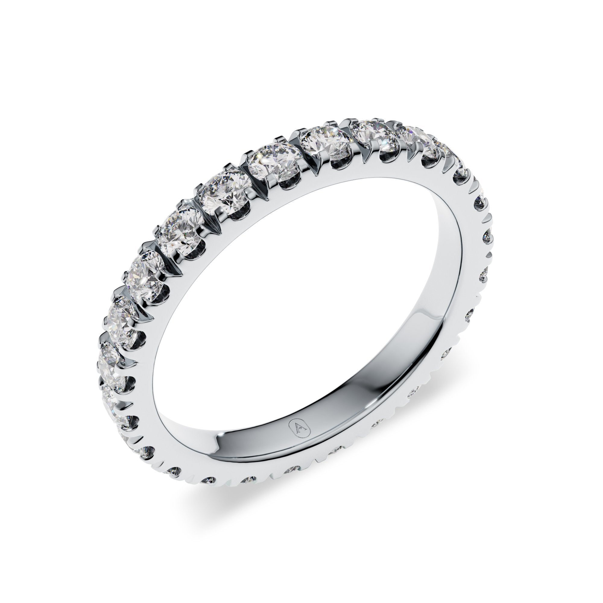 Micro Pavé Diamond Eternity Band