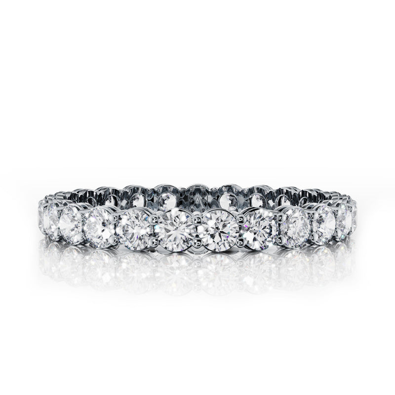 Round Brilliant Diamond Eternity Band