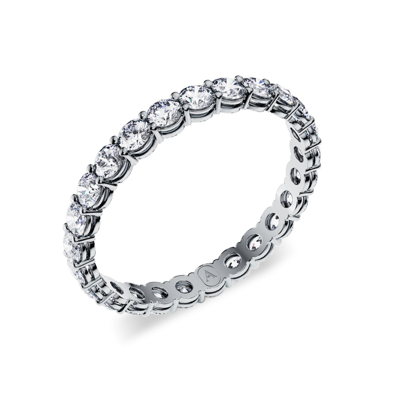 Round Brilliant Diamond Eternity Band