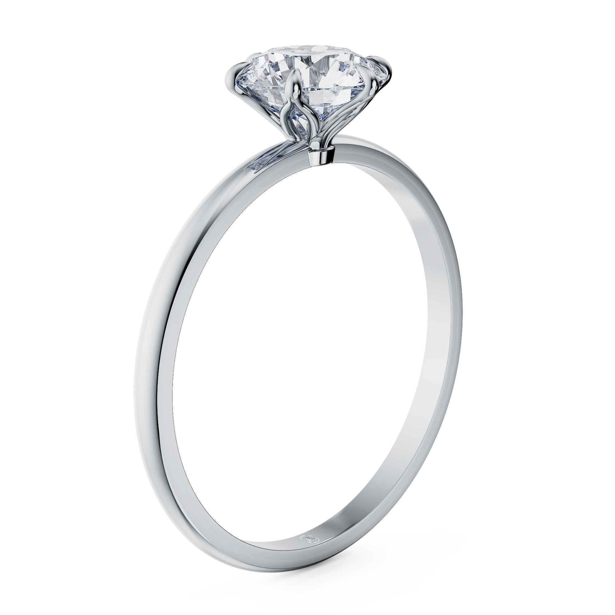 Dione Round Brilliant Solitaire Engagement Ring